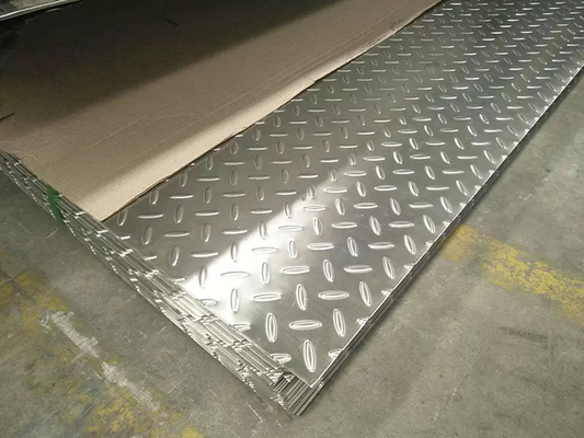 316L Stainless Steel Embossed Plate 0.3MM-3MM Hot Rolled Cold Rolled Mill Edge