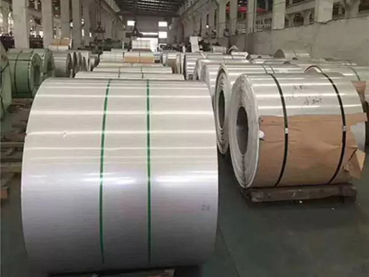 Austenitic Stainless Steel 321 Coil Ss Strip Coil 2438mm 3048mm Panjang
