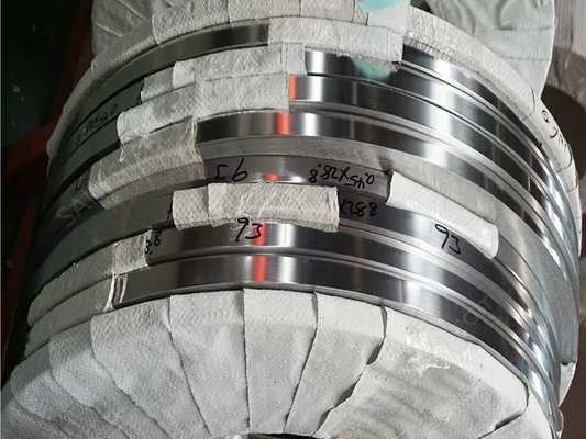 10mm ~ 250mm Presisi 904l Stainless Steel Strip Roll 2B Permukaan