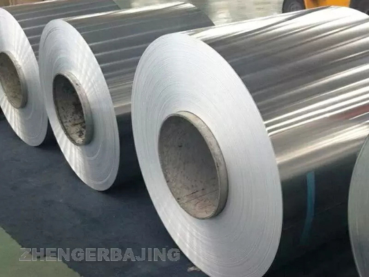 1050 Pre Painted Aluminium Coil roll 0.15mm- 2.0mm Ketahanan Korosi Tinggi