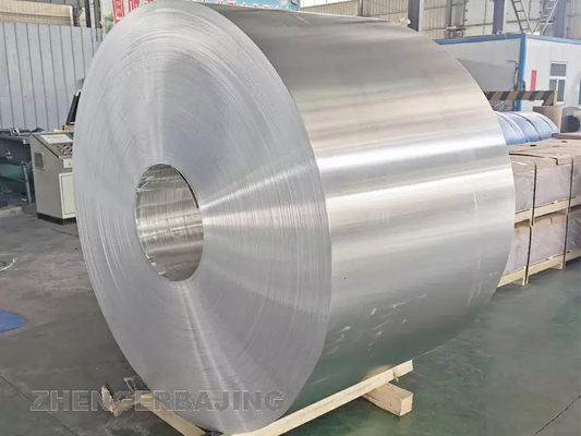 1050 Pre Painted Aluminium Coil roll 0.15mm- 2.0mm Ketahanan Korosi Tinggi