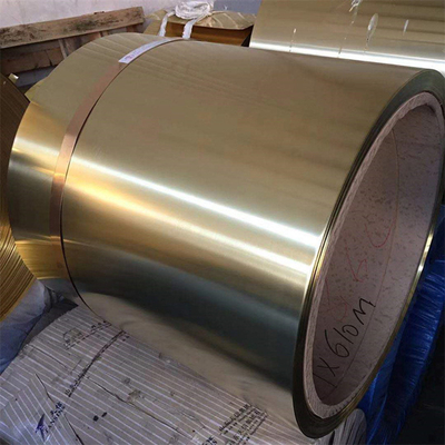 C5191 C5210 CuSn6 CuSn8 Strip Tembaga Coil Fosfor Pita Perunggu