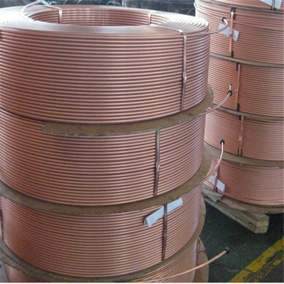 Pipa Tembaga Industri C27000 1/4 &quot;3/8&quot; Pendingin Udara Tabung Tembaga yang Dapat Ditekuk