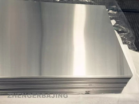 Konstruksi 3000 Series Aluminium Sheet 10mm ~ 2500mm Mill Selesai