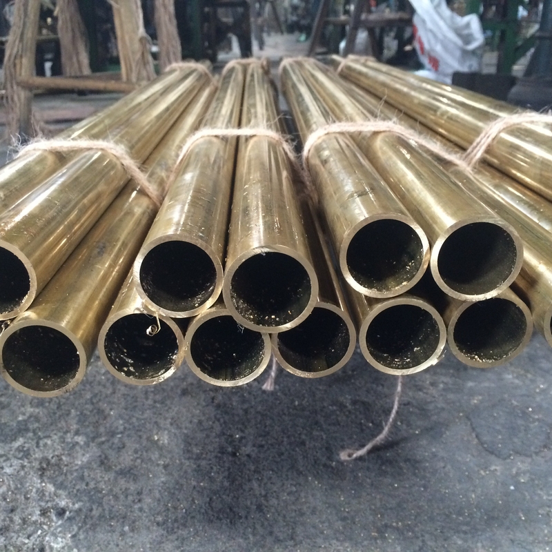 C12000 1/2 Inch ASTM B280 Tabung Tembaga 12.7x0.7mm R410A Pipa Tembaga